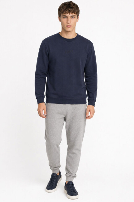 Erkek Sweat LF2044098 Lacivert (1)
