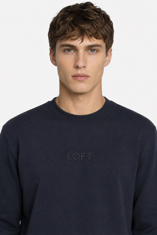 Erkek Sweat LF2044098 Lacivert - 3