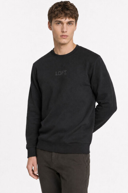 Erkek Sweat LF2044098 Siyah