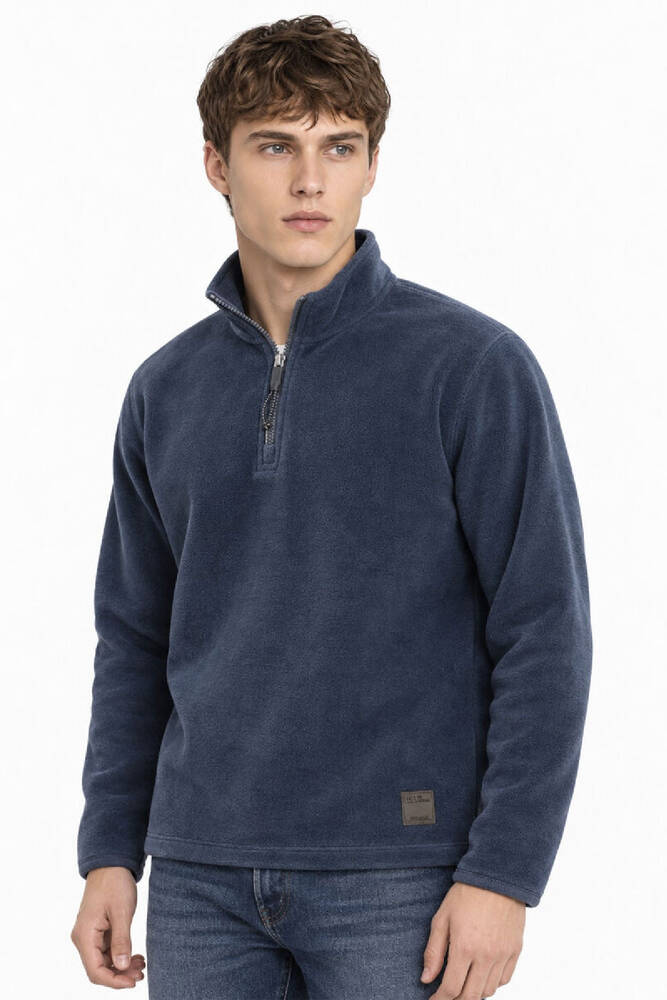 Erkek Sweat LF2044127 Mavi - 1