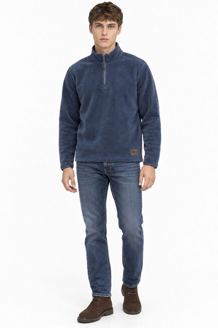 Erkek Sweat LF2044127 Mavi (1)
