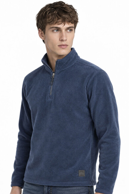 Erkek Sweat LF2044127 Mavi (2)