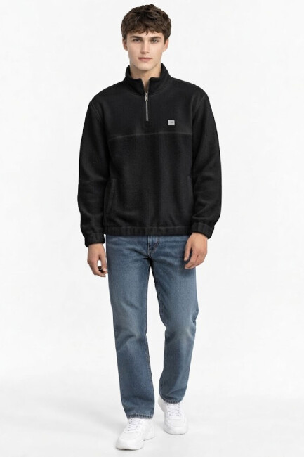 Erkek Sweat LF2044146 Siyah 