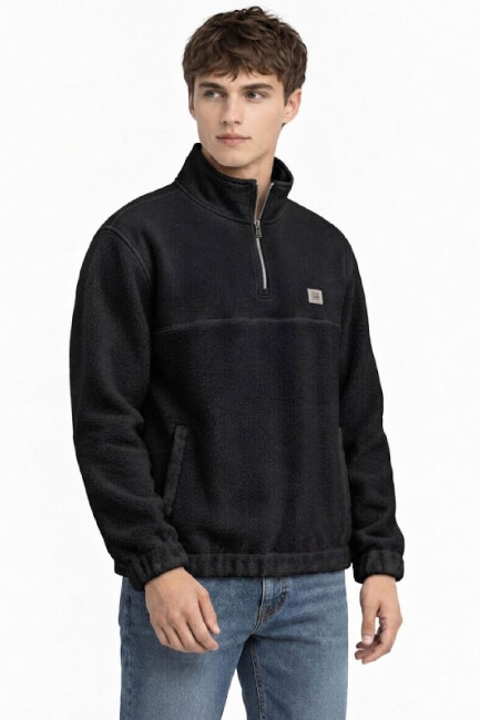 Erkek Sweat LF2044146 Siyah  (2)