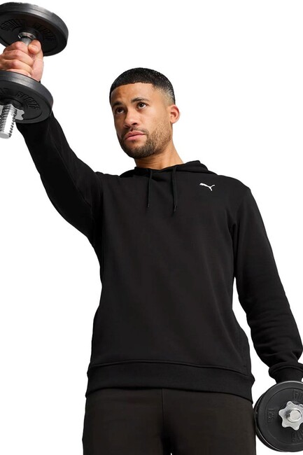 Erkek Tad Ess French Terry Sweat 525918-01 Siyah (1)