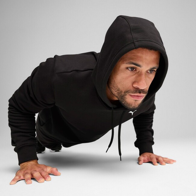 Erkek Tad Ess French Terry Sweat 525918-01 Siyah - Thumbnail