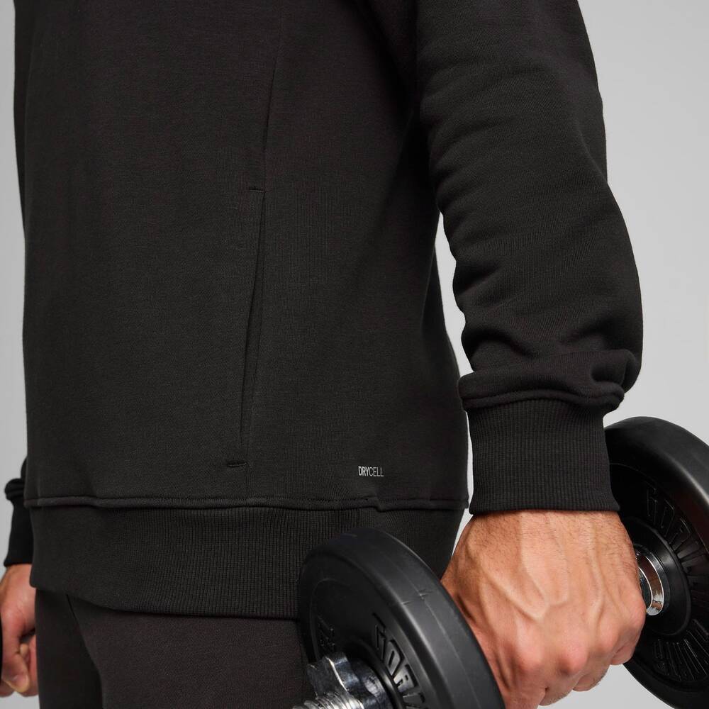 Erkek Tad Ess French Terry Sweat 525918-01 Siyah 