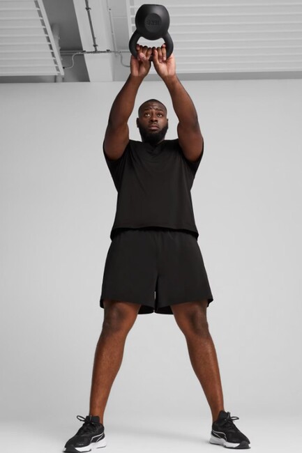 Erkek Tad Ess Solıd Tişört 525908-01 Siyah (3)