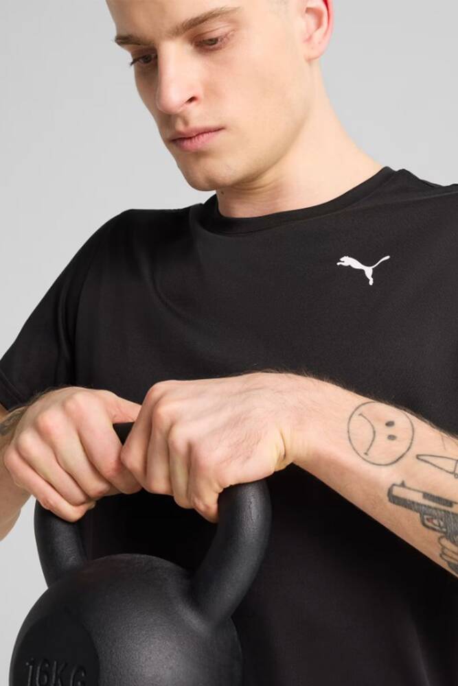 Erkek Tad Ess Solıd Tişört 525908-01 Siyah 