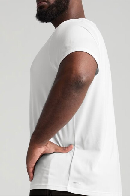 Erkek Tad Ess Solıd Tişört 525908-02 Beyaz (2)