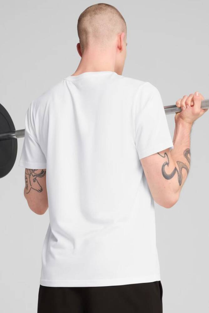 Erkek Tad Ess Solıd Tişört 525908-02 Beyaz 