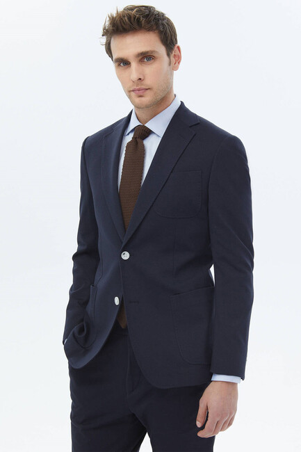 Erkek Takım Elbise TKM-3334 10147546 Lacivert - Thumbnail