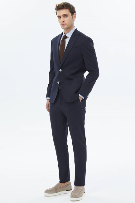 Erkek Takım Elbise TKM-3334 10147546 Lacivert - Thumbnail