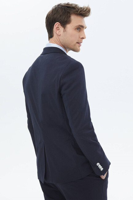 Erkek Takım Elbise TKM-3334 10147546 Lacivert - Thumbnail