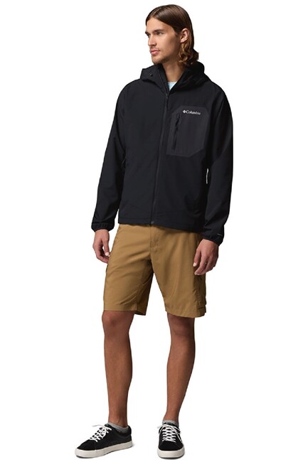 Erkek Tall Heıghts Iıı Hooded Softshell Ceket WO3966_010 Siyah (1)