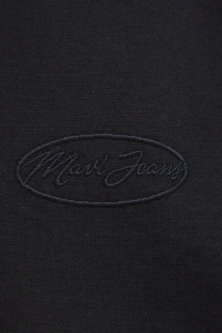 Erkek Tam Fermuarlı Gömlek 0211883-900 Siyah - Thumbnail