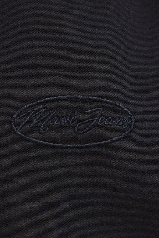 Erkek Tam Fermuarlı Gömlek 0211883-900 Siyah 