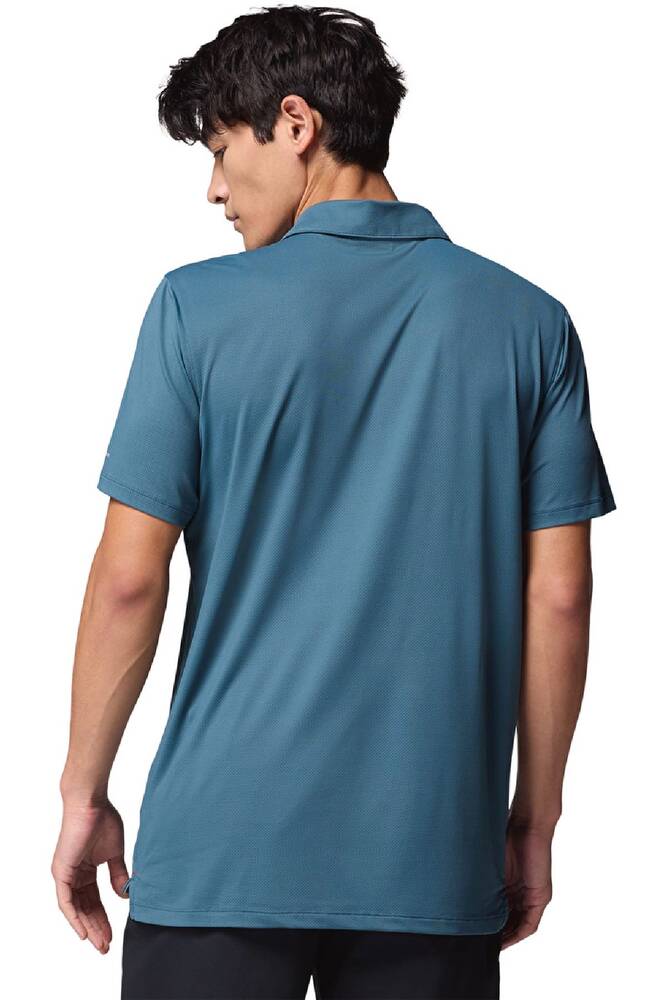 Erkek Tech Traıl Utılıty Kısa Kollu Polo Tişört AM1495_429 Mavi 