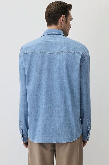 Erkek Theo Mavi Edition Gömlek 0211655-90893 Mavi (3)