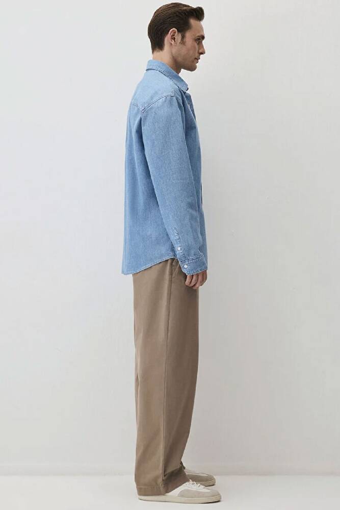 Erkek Theo Mavi Edition Gömlek 0211655-90893 Mavi 