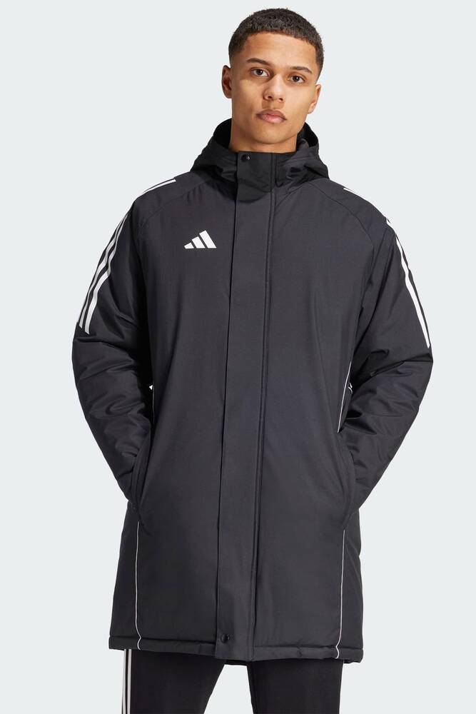 Erkek Tıro24 Parka IJ7391 Siyah 