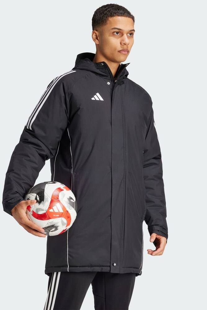 Erkek Tıro24 Parka IJ7391 Siyah 