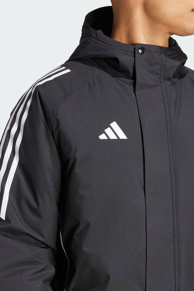 Erkek Tıro24 Parka IJ7391 Siyah 