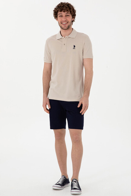 Erkek Tişört 000-2084410 Bej - Thumbnail