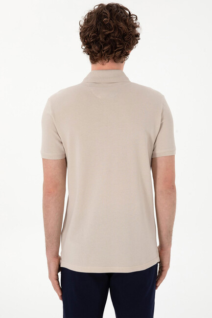 Erkek Tişört 000-2084410 Bej - Thumbnail