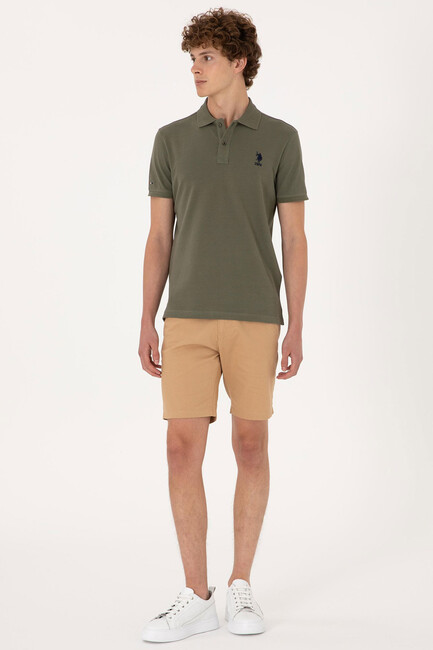 Erkek Tişört 000-2084410 Haki - Thumbnail