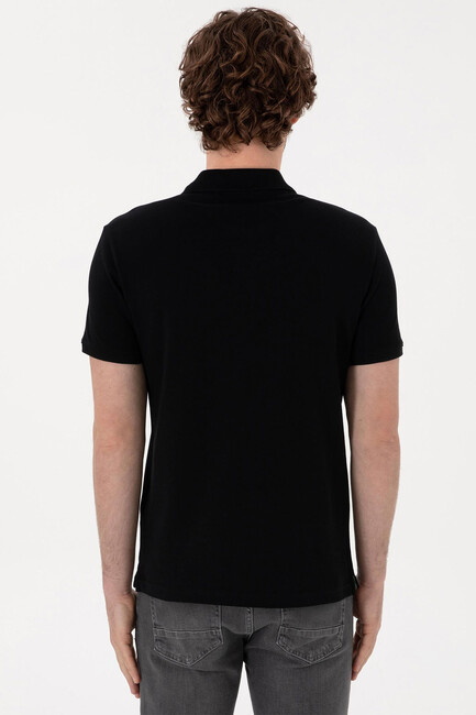 Erkek Tişört 000-2084410 Siyah - Thumbnail