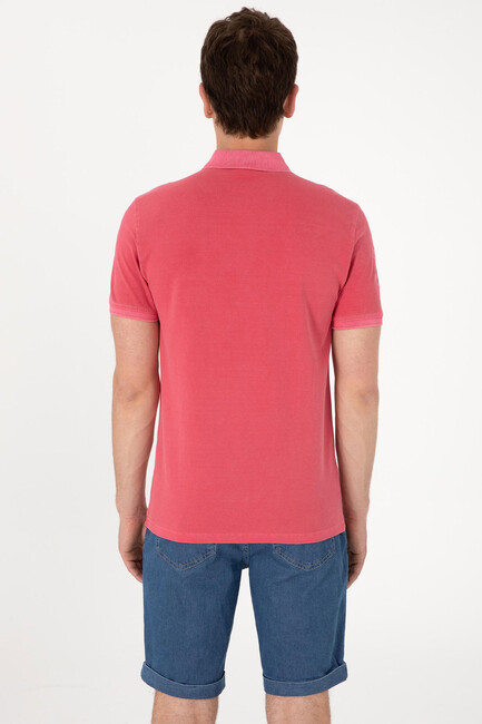 Erkek Tişört 000-2084648 Pembe - Thumbnail