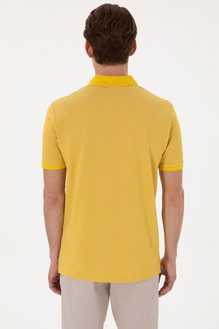 Erkek Tişört 000-2084803 Sarı - Thumbnail