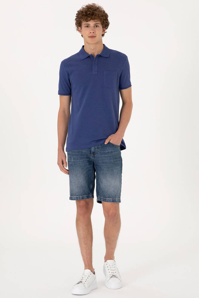 Erkek Tişört 000-2102651 Lacivert 