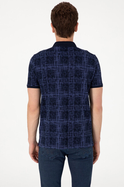 Erkek Tişört 000-2103243 Lacivert - Thumbnail