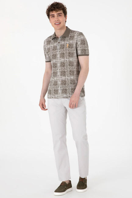 Erkek Tişört 000-2103243 Vizon - Thumbnail