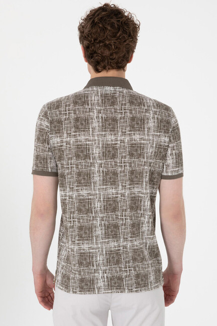 Erkek Tişört 000-2103243 Vizon - Thumbnail