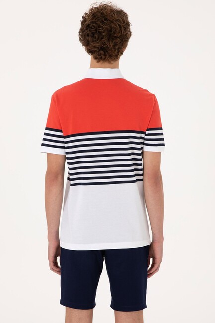 Erkek Tişört 000-2105709 Kırmızı - Thumbnail