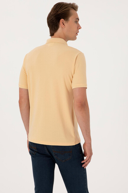 Erkek Tişört 000-2106316 Bej - Thumbnail