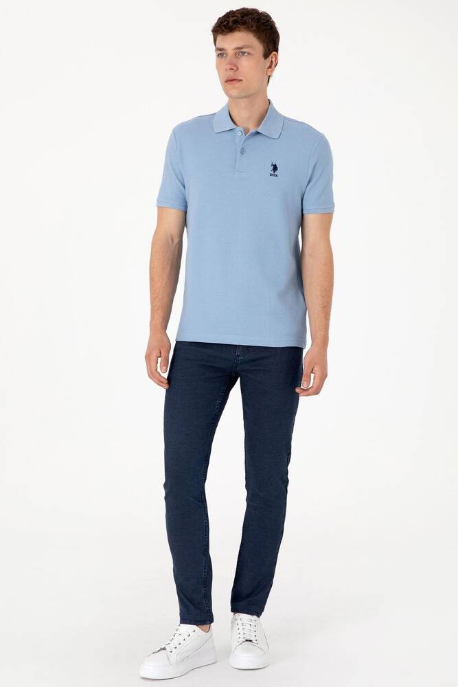 Erkek Tişört 000-2106339 Mavi 