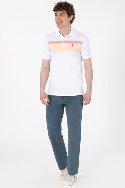 Erkek Tişört 000-2107339 Turuncu - Thumbnail