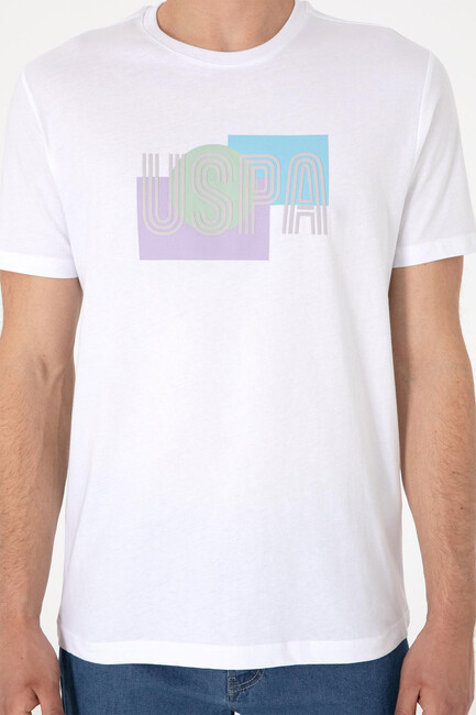 Erkek Tişört 000-2109034 Beyaz - Thumbnail