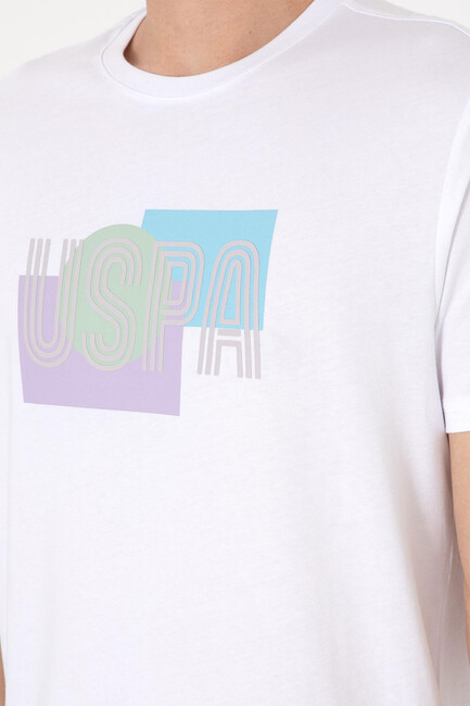 Erkek Tişört 000-2109034 Beyaz - Thumbnail