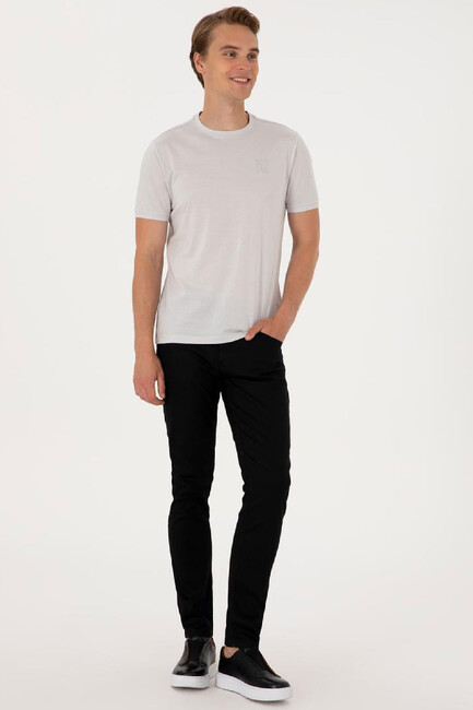 Erkek Tişört 000-2112358 Gri - Thumbnail