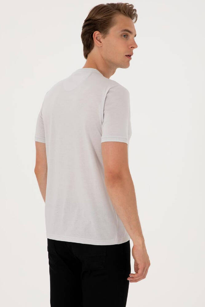 Erkek Tişört 000-2112358 Gri 