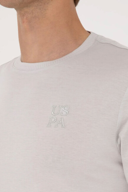 Erkek Tişört 000-2112358 Gri - Thumbnail