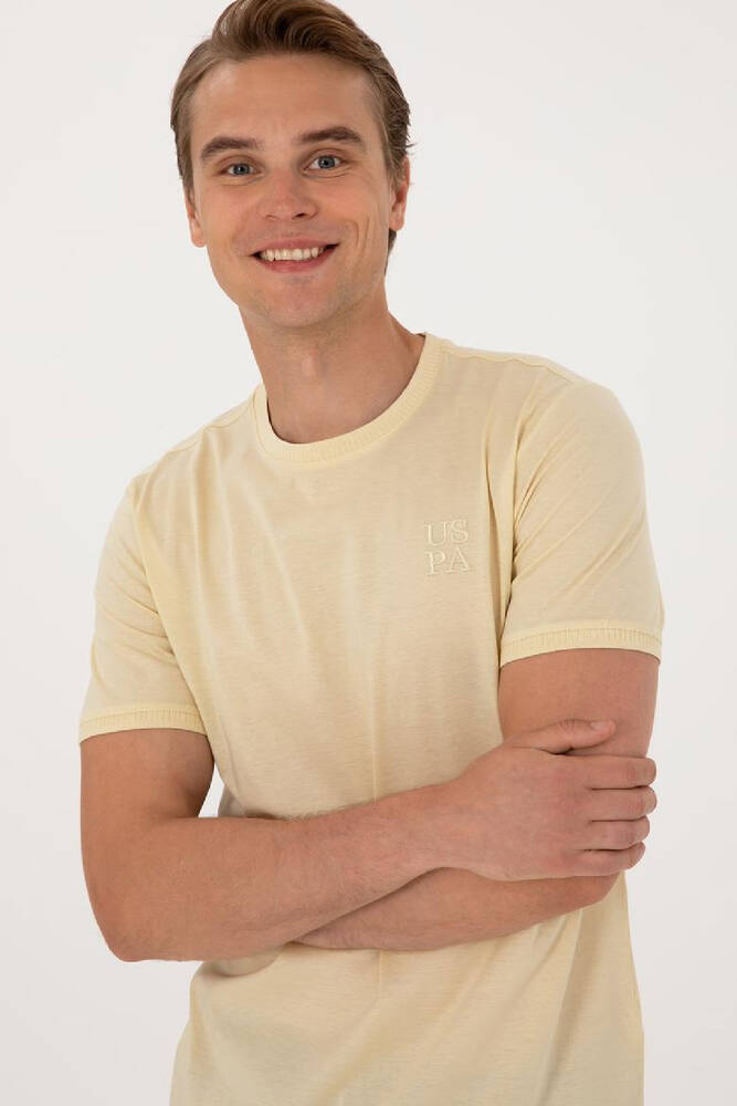 Erkek Tişört 000-2112358 Sarı 