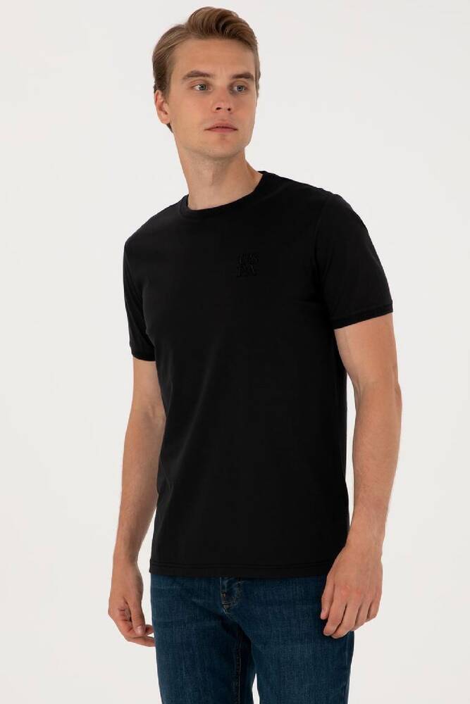 Erkek Tişört 000-2112358 Siyah 