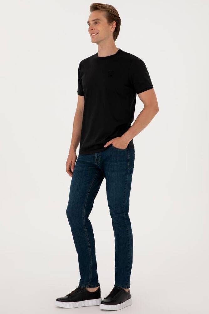 Erkek Tişört 000-2112358 Siyah 