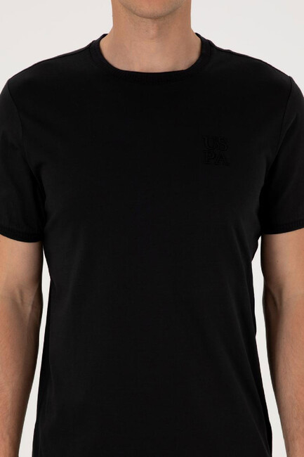 Erkek Tişört 000-2112358 Siyah - Thumbnail